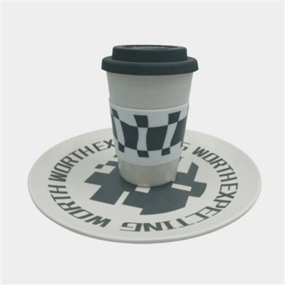 Pla Húðuð bambus trefjar pappírsbolli