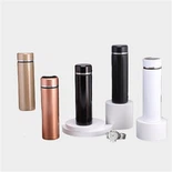 Snjall hitaflaska með hitamæli