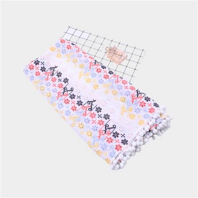 Vintage útsaumaður klút